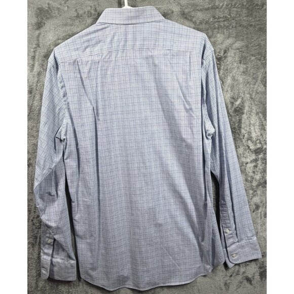 J Crew Thompson Shirt Mens 16 16.5 Large Check Button Up Career Minimalist - Picture 2 of 7